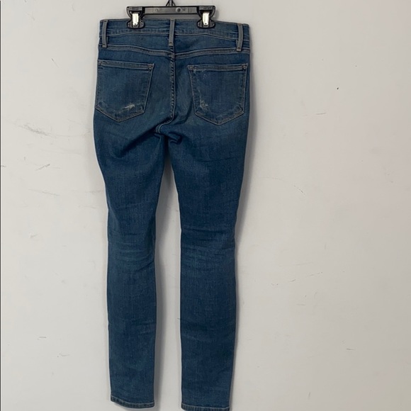 Frame le skinny de Jeanne mid wash jeans size 26 - Picture 5 of 8